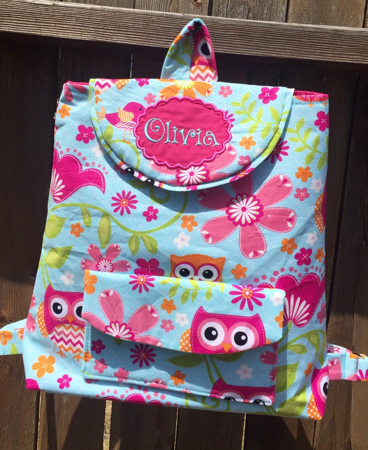 Personalized Toddler Backpack Etsy