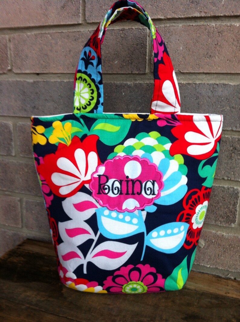Personalized Zipper Toddler Backpack and Lunch Pail Set