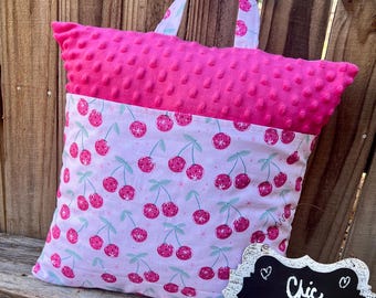 Reading Pillow - Pocket Pillow - Personalized Reading Pillow - Personalized Pillow - 200 fabric choices - Custom Sleep Pillow