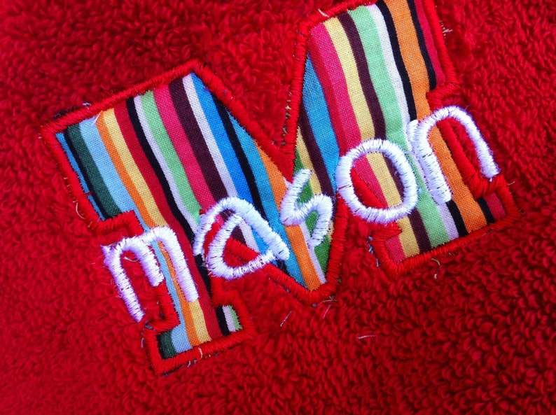 Personalized Hooded Towel Custom Hooded Bath Towel