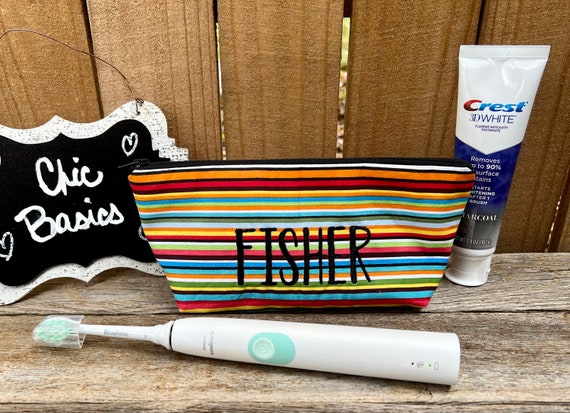 Electric Toothbrush Case - Travel Toothbrush Case - Dental Case - 200 Fabric Choices