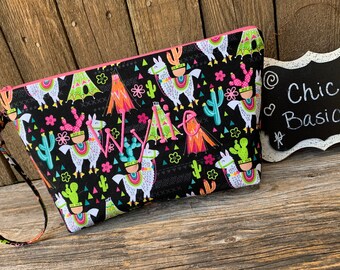 Makeup Bag - Cosmetics Case - Bridesmaid Gifts - Personalized Cosmetic Bags - over 200 Fabric Choices - Toiletry Bag - Small Zipper Pouch