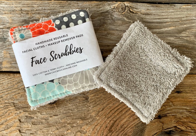 Reusable Cotton Rounds Face Cloths Cleansing Cloths Etsy