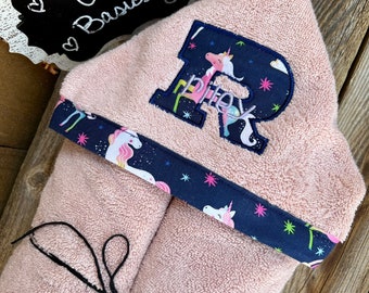 Personalized Hooded Towel - over 200 fabric choices