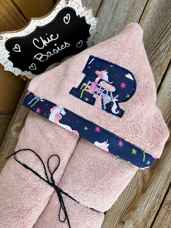 Personalized Hooded Towel - over 200 fabric choices