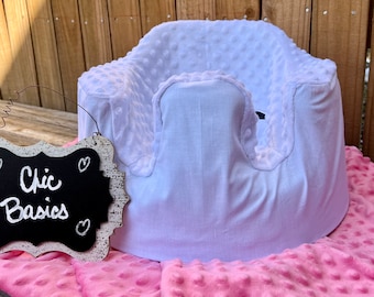 Custom Bumbo Seat Cover -200 fabric choices - solid colors available