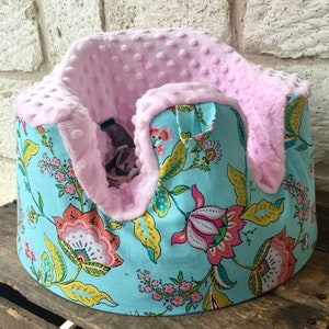 Custom Bumbo Seat Cover 200 fabric choices minky bumbo cover image 3