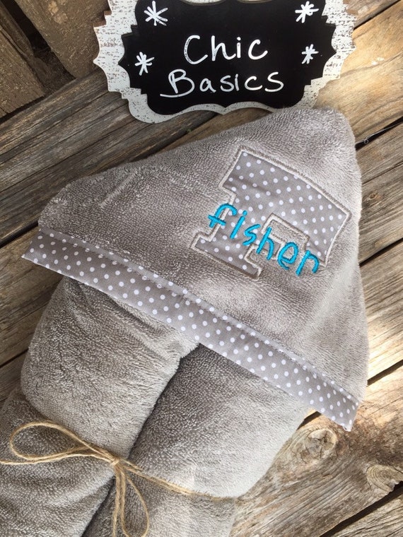 Personalized Hooded Towel