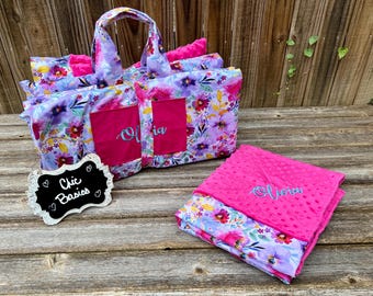 Kindermat Nap Mat Cover and minky personalized pillowcase - over 200 fabric choices - Add a blanket and Pillowcase