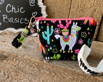 Mouth Guard Case - Custom Mouthguard Case - Retainer Case - 200 Fabric Choices - Llama - Pacifier holder - Dental Case