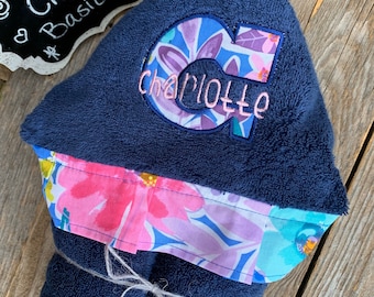 Custom Hooded Towel over 200 fabric choices