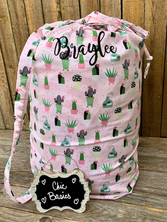 Personalized Laundry Bag - Travel Laundry Bag - Drawstring Laundry Bag - Wet Bag - Graduation Gift - Camp - Duffle Laundry Bag