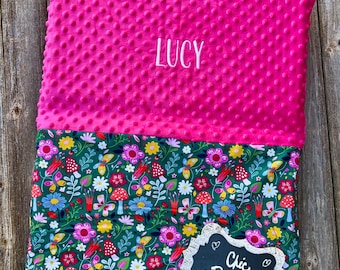 Nap Mat Cover fits Kindermats - Angeles Rest mat - 200 fabric choices - Minky Headrest Slipcover