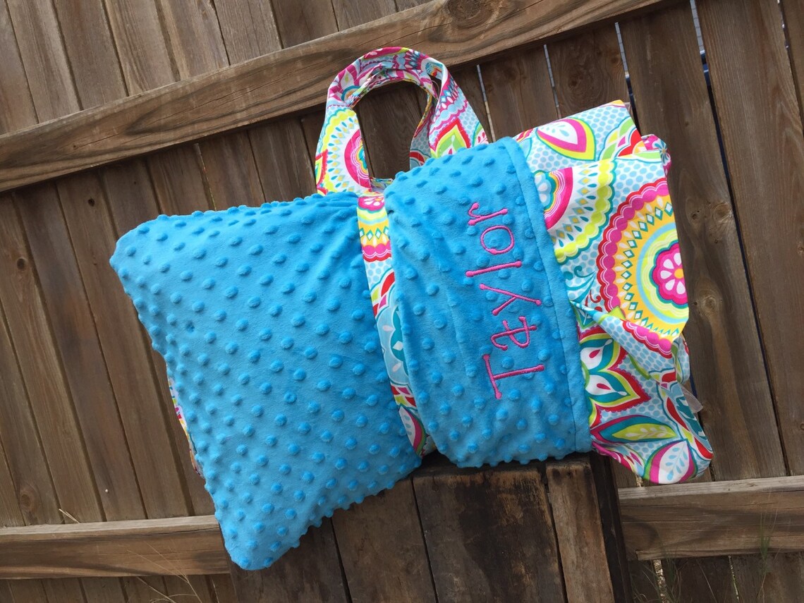 Nap Mat Cover and Minky Personalized Pillowcase Over 200 Etsy