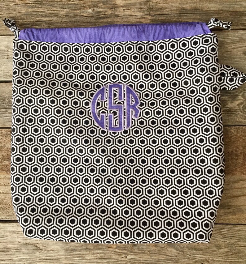 Personalized Laundry Bag Wet Dry Bag Travel Laundry Bag College Cloth Diaper Wet Bag Drawstring Wet Bag Personalized Gym Bag
