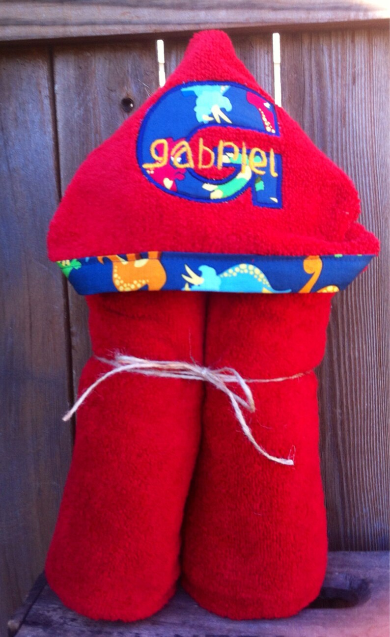 Personalized Hooded Towel Custom Hooded Bath Towel