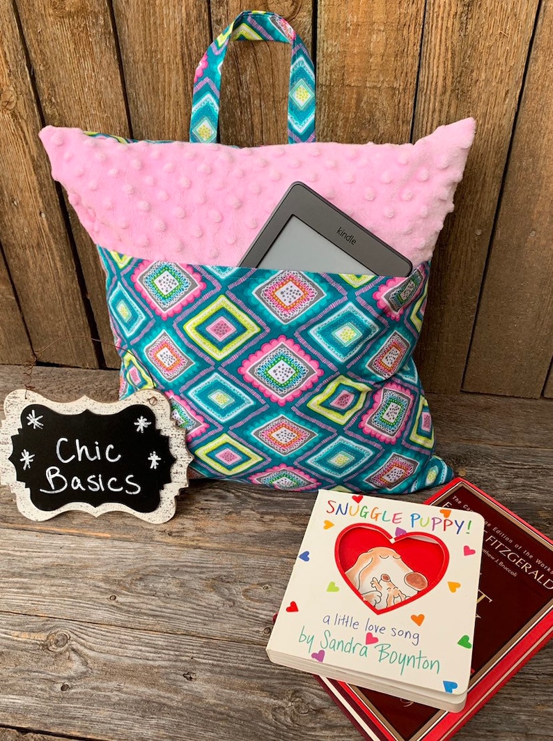 Reading Pillow Reading Pocket Pillow Personalized Reading - Etsy