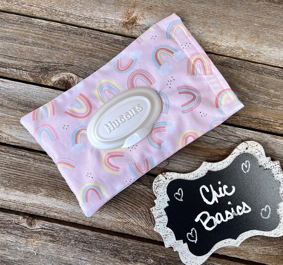 Wipes Case - Wipes Cover - Wipes Case Cover - Huggies Wipes Case - Over 150 Fabric Choices - wipes pouch