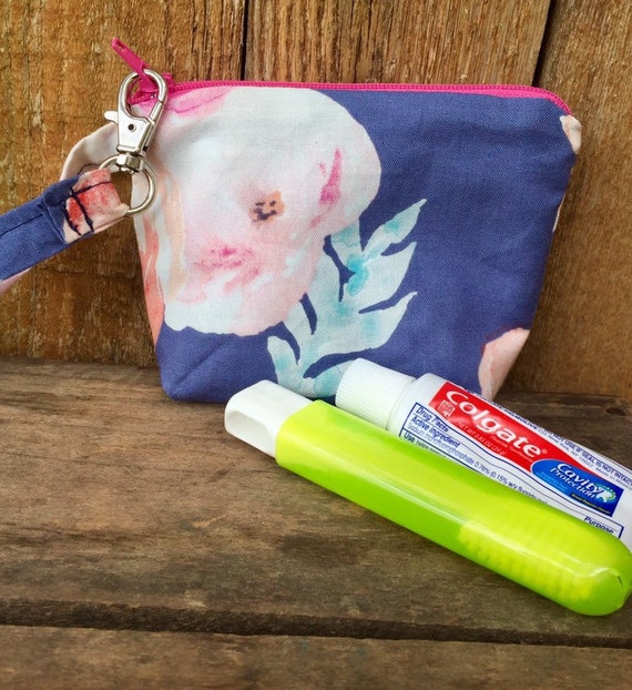 Travel Toothbrush Holder - Ortho Kit - Dental Hygiene Bag - Dental Travel Pouch - Retainer Holder - Toothbrush Bag - Small Zipper Pouch