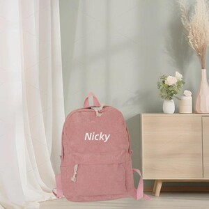 Sac à dos personnalisé pour tout-petit - Sac préscolaire avec nom personnalisé pour les enfants