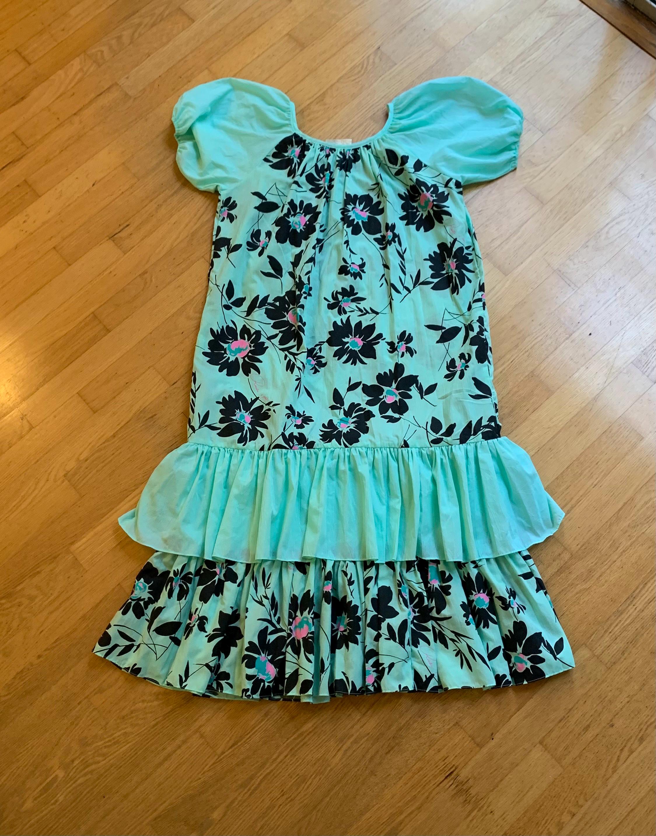 80s Mumu Dress - Etsy