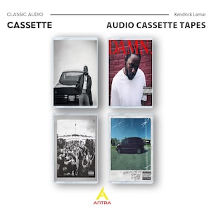 Kendrick Lamar Cassette Tapes | GNX, DAMN, To Pimp a Butterfly, Good Kid M.A.A.D City | Hip Hop Audio Cassette Collection