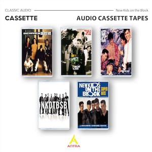 New Kids on the Block albums - Audio Cassette Tapes