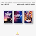Guardians of the Galaxy Cassette Tape Set - Awesome Mix Vol. 1, 2, 3 - Retro Marvel Soundtrack Collection product logo