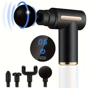 Mini pistola de masaje portátil: relajante universal de tejido muscular profundo, herramienta suprema para aliviar los músculos