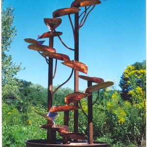 Helix Fountain 7&#39; tall