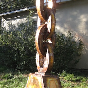 Rainchain Fountain 5.5&#39; tall