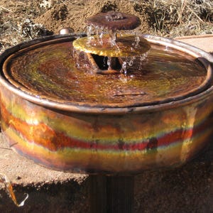 Large Birdbath Fountain