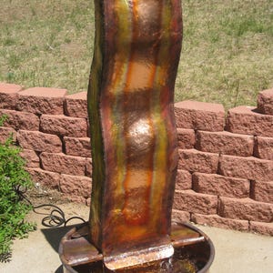 Flame Fountain 4&#39; tall