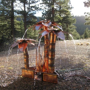 Palm Tree Fountain