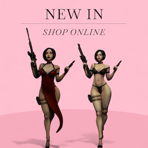 Ada Wong Figure – 3D Resin Printed & Hand-Painted (Resident Evil)