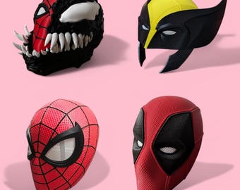 Custom 3D Printed Cosplay Helmets – Display or Wearable Options