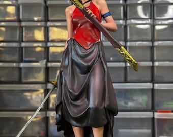 Vietnamese Swordsman Figure (3D Resin Printed & Hand-Painted)