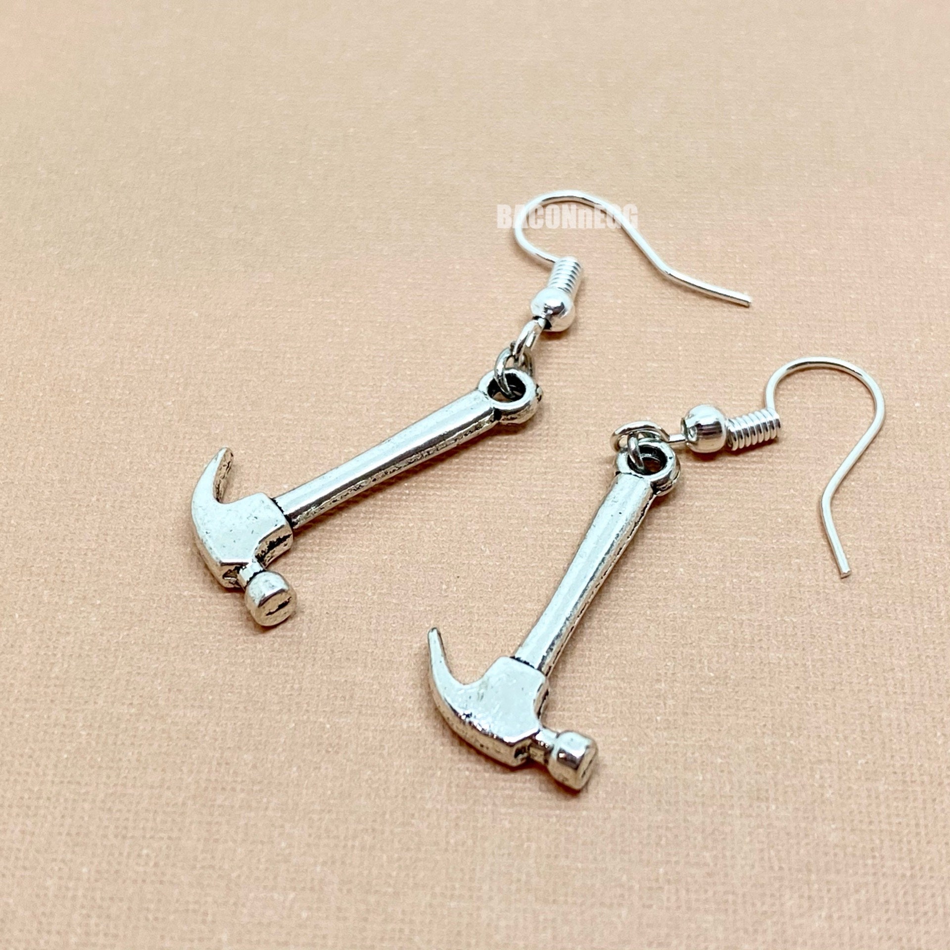 Hammer Earrings Etsy