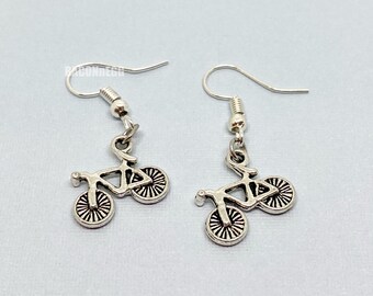 Bicycle Earrings