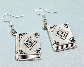 Book Earrings