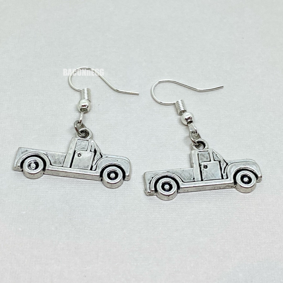 Pickup Truck Earrings Etsy