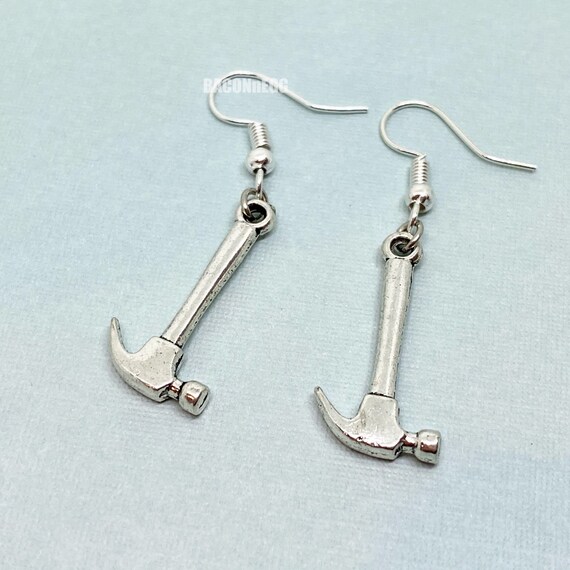 Hammer earrings deals