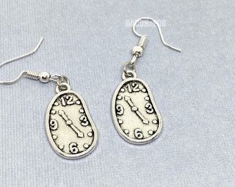 Melting Clock Earrings