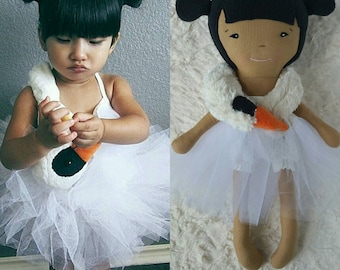 Custom, rag doll, cloth doll, maylo, heirloom, handmade, mini-me, alchemy