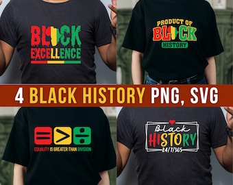 Black History Bundle PNG, Black History SVG, Afro American Digital Design, Black Culture Clipart, Black History Month Shirt, Melanin Png