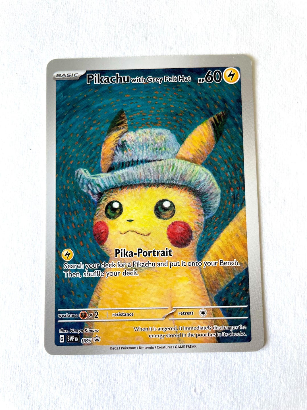 Pikachu with Gray Hat #60 ポケモンカード PSA 10 GEM MINT Pikachu With Grey Felt Hat 085 Promo Card Pokemon