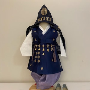 korean first birthday dress Chaeyu Ivory Dangui Girl Hanbok