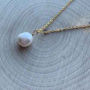 Princess of Wales Style Baroque Pearl Necklace