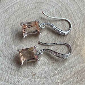 Princess of Wales Style Pink Earrings