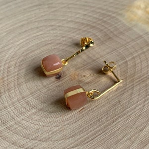 Princess of Wales Style Moonstone Earrings